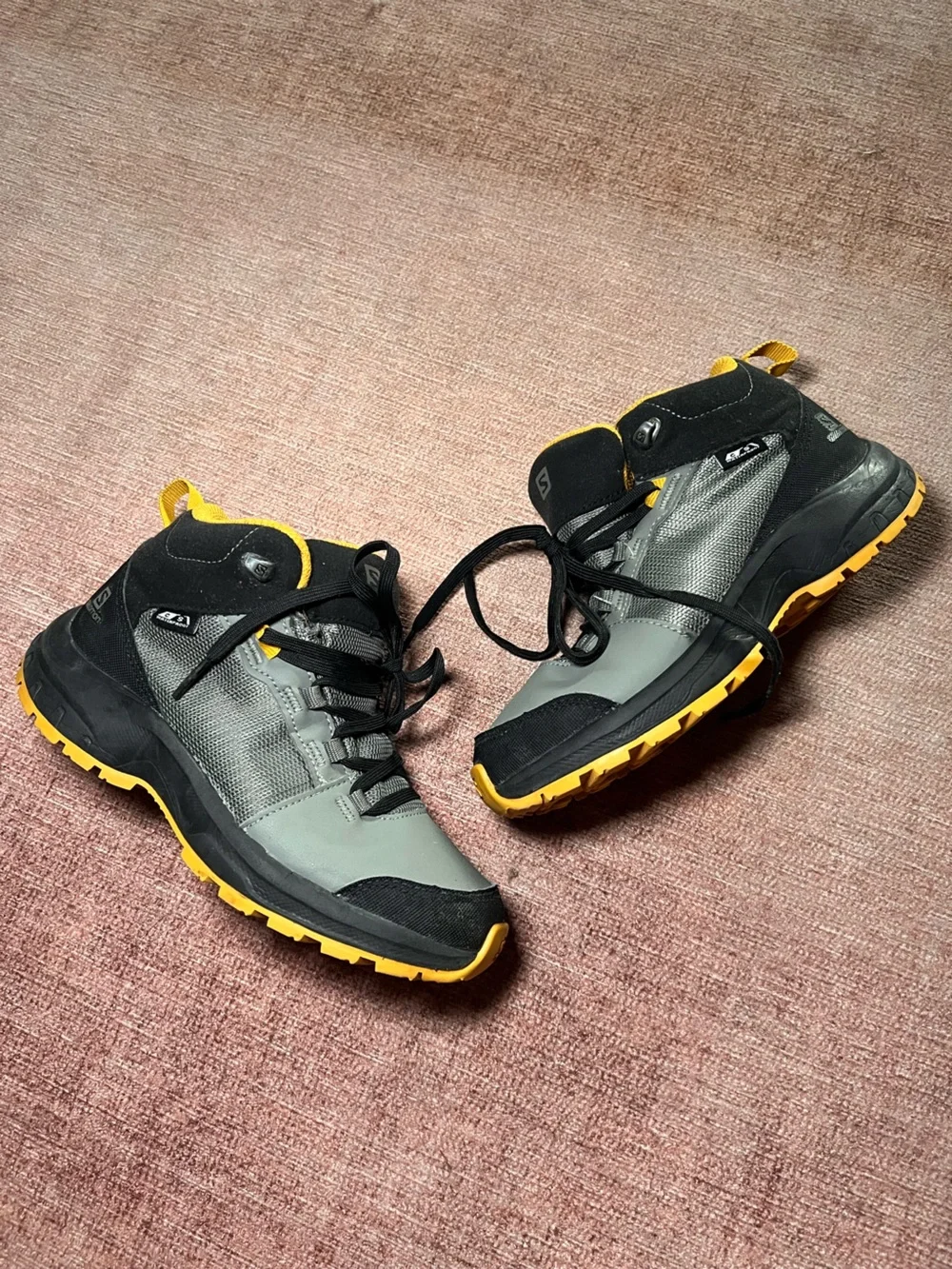 Salomon Outward CSWP J Clima Waterproof Junior Size 2 Hiking Shoe